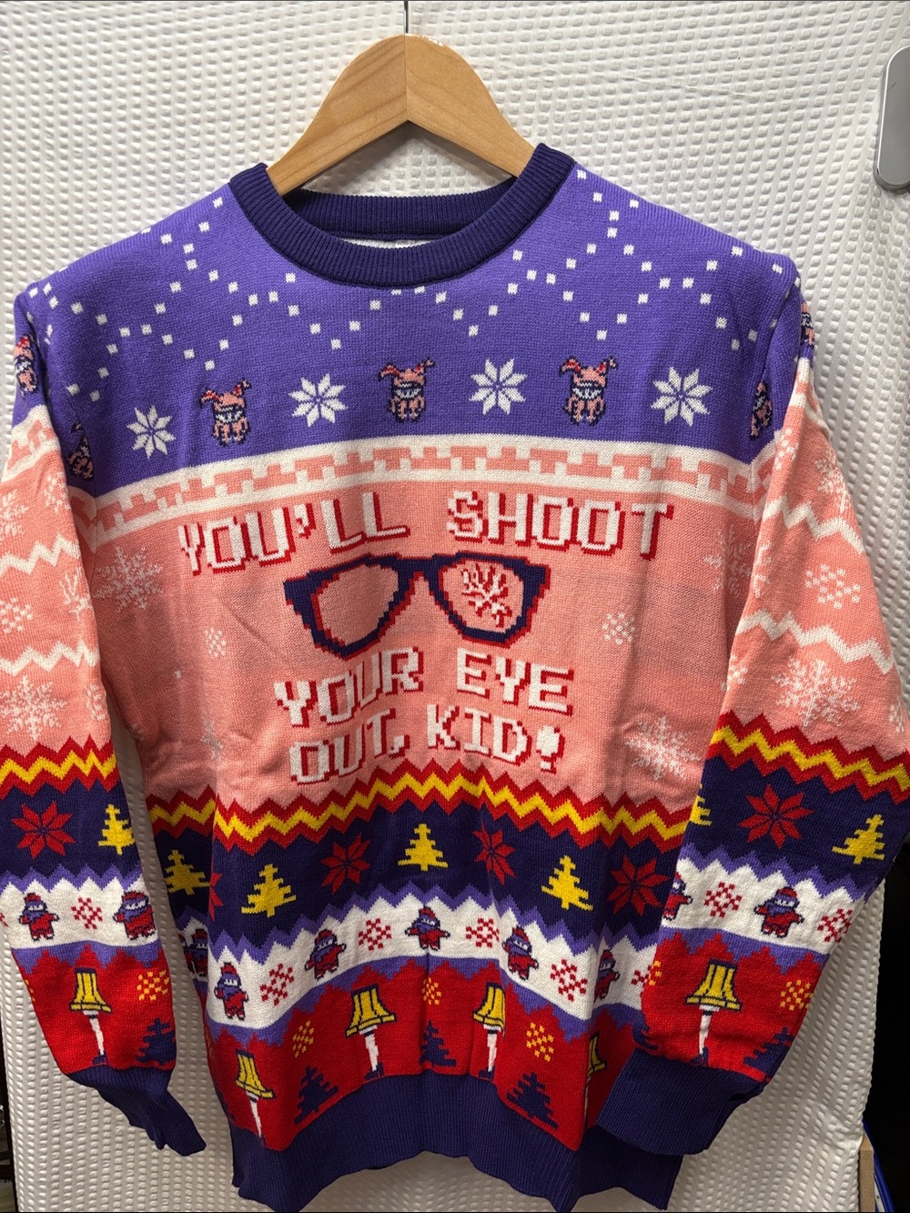 A Christmas Story for Ugly Sweater Sz L